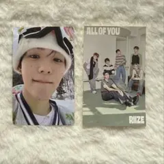 riize ショウタロウ all of you hmvラキドロ 特典 トレカ