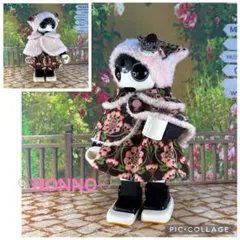 ロボホン洋服　もこもこ帽子＆リバーシブルケープorスカート