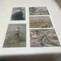 アートポストカード5枚セット　ひろしま美術館