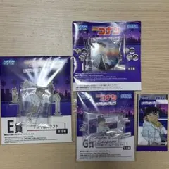 名探偵コナン セガ ラッキーくじ 江戸川コナン3点+工藤新一1点セット