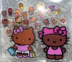 日焼けキティ ハローキティ アクリルまとめ売り