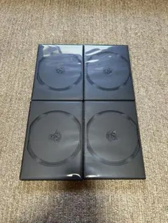 新品 DVD&CDケース 厚さ14mm 4枚セット