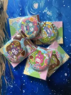 サンリオキャラクターズ 缶バッジ 5点セット
