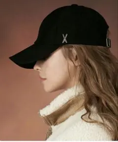 即発送！新品未使用 バザール　VARZAR キャップ ブラック 639