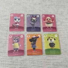 あつ森　amiiboカード　みすず　ジャック　ちゃちゃまる