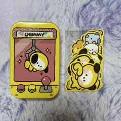 BT21 CHIMMY 缶ケース ステッカーセット