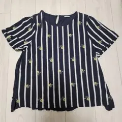 ハウピア haupia ストライプ ブラウスのサムネイル