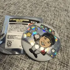 阪神タイガース シークレット レトロ似顔絵缶バッジ 才木浩人