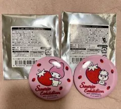 サンリオ展50周年記念缶バッジ2個セット