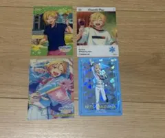 あんスタ Ra*bits 仁兎なずな クリアカード ホロ 4枚セット