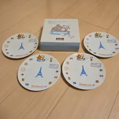 リラックマ　ガトー・プレート４枚セット