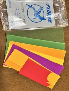 フローレックス クレープペーパー 5色セット