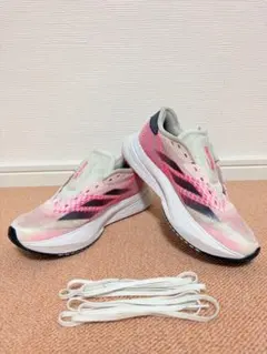 【最終価格】adidas アディゼロ SL2 23cm ピンク/ホワイト