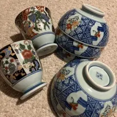 有田焼　清秀　茶碗　湯呑み