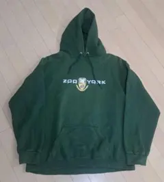 90s ～00s ZOO YORK Made in USA フードパーカー L