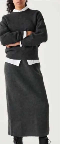 スフレヤーンセットアップ＋ベストの3点セット