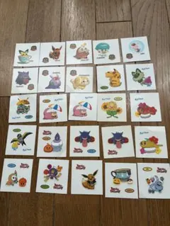 ポケモンパン　シール　87枚＋ファイル2冊セット