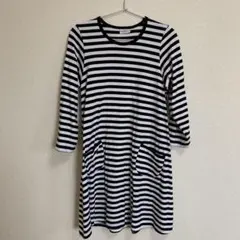 マリメッコ ボーダーワンピース チュニック タサライタ