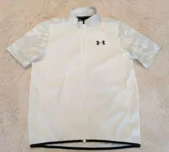 Under Armour 半袖ジャケット ホワイト MDサイズ　白色のサムネイル