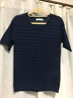 earth（アース）サマーニット 半袖ニット