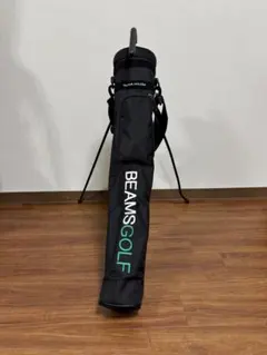 新品未使用✴︎BEAMS GOLF スタンドバッグ ブラック/グリーン BEAMS GOLF ゴルフ ブラックウォッチ スタンド キャディバッグ