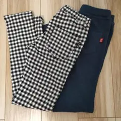 branshes チェック柄長ズボン 150