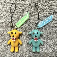 The pillows　バスター君ぬいぐるみマスコットキーホルダー（おまけ付き） ピロウズ バスター君 マスコット キーホルダー 新品 ぬいぐるみ
