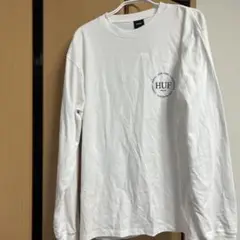 HUF ホワイト ロングスリーブTシャツ M