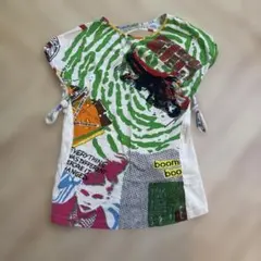 VERSACE JEANS COUTURE 総柄 Tシャツ Sのサムネイル