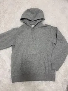 GU グレー フード付きパーカー Mサイズ