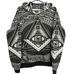 ZEPHYREN ゼファレン クラッシュプリント ナイロン スタジャン L ラスト1点 MAKE MY DAY Isam 着用 Zephyren 半袖シャツ