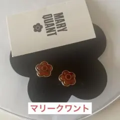 未使用　MARY QUANT 花型ピアス