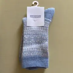 MACKINTOSH PHILOSOPHY 靴下22.5~24.5cm 福助