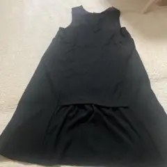 黒のノースリーブワンピース　クラスカ　無印良品　ユニクロ