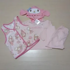 新品！サンリオ　マイメロ　なりきり　セットアップ　パジャマ　ベスト　110