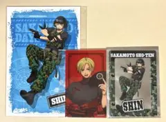 サカモトデイズ　朝倉シン　イラストカードセット　東京タワー　和洋折衷