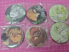 鬼滅の刃 柱展 柱百景 エモーショナル缶バッジ 不死川実弥 6個セット