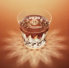 [新品・箱付き] Baccarat 2026年ロックグラス 2個セット