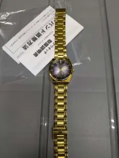 Q&Q アナログクォーツ腕時計 ゴールドカラーのサムネイル