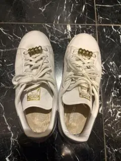 adidas Stan Smith スタンスミス　ホワイト/ゴールド　24cm