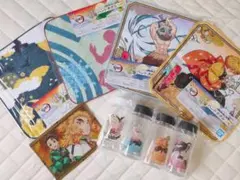 一番くじ 鬼滅の刃   ハンドタオル  クリアボトル　セット
