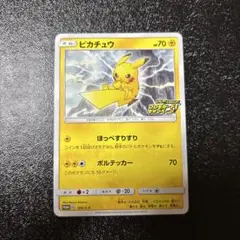 ピカチュウ：「ピカピカ！ピカチュウ！プロモカードキャンペーン！」 PROMO …