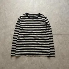 grunge boarder long sleeve shirt y2kのサムネイル