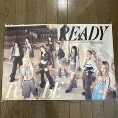 TWICE 12TH MINI ALBUM READY TO BE ポスター