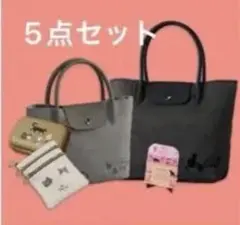 ネコの日バッグ 5点セット