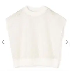 完売品＜conte＞レース ジップ Vネックブラウス - メルカリ