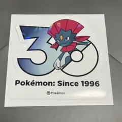 ポケモン 30周年記念 ステッカー ムウマ シール 韓国 限定 - メルカリ
