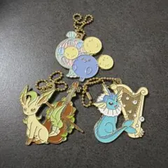 CRYSTAL DROPS メタルチャーム　キーホルダー　ブイズ CRYSTAL DROPS メタルチャーム キーホルダー ブイズ CRYSTAL