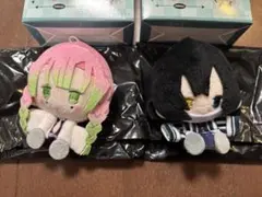 鬼滅の刃 甘露寺蜜璃　伊黒小芭内　プラッシュマスコット