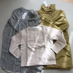 ブルゾン ワンピース カーディガン セット onems